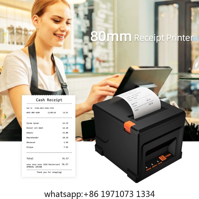 Receipt Printer - 【POS-8360】80mm USB+LAN 영수증 프린터 자동 커터가