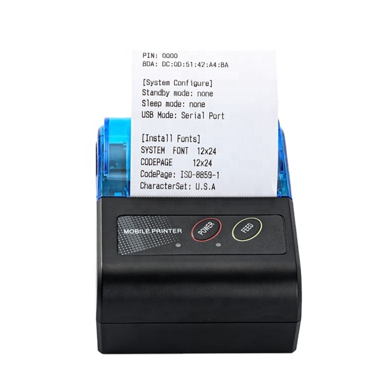 58mm 감열 프린터 영수증 2인치 휴대용 미니 무선  - Receipt Printer 리뷰 및 가격